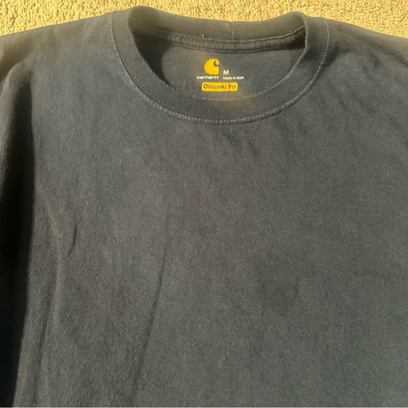 Carhartt Men's Blue Long Sleeve Tee - Picture 3 of 9